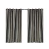 2X Blockout Curtains Blackout Curtain Bedroom Window Eyelet Taupe 180CM x 213CM