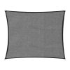 Wallaroo Outdoor Sun Shade Sail Canopy Grey Square 10 x 10M