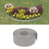 Garden Edging Grey 10 m 15 cm Polyethylene