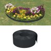 Garden Edging Grey 10 m 15 cm Polyethylene