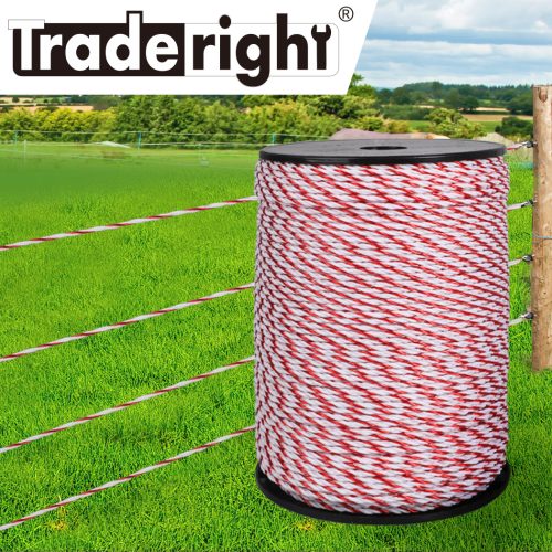 Electric Fence Wire Polywire 500M Roll Stainless Steel Temporary Fencing