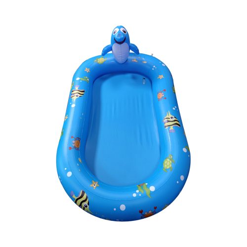 Inflatable Pool Water Splash Spray Mat Kids Children Sprinkler Play Pad Outdoor