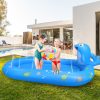 Inflatable Pool Water Splash Spray Mat Kids Children Sprinkler Play Pad Outdoor