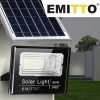 LED Solar Lights Street Outdoor Garden Sensor Remote Security Lamp 60W