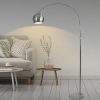 Modern LED Floor Lamp Stand Reading Light Height Adjustable Indoor Marble Base
