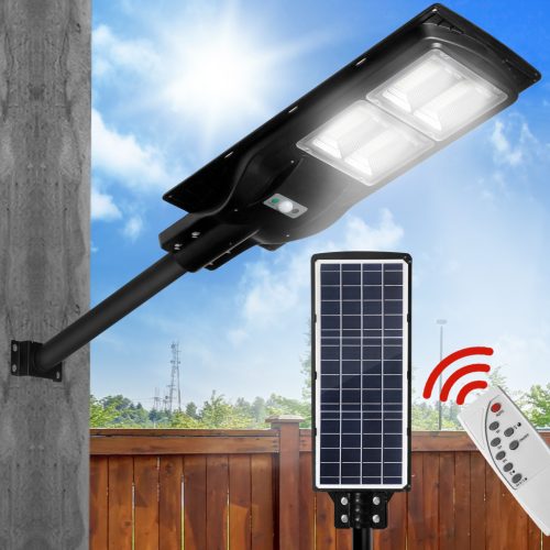 Solar Sensor LED Street Lights Flood Garden Wall Light Motion Pole Outdoor 120W