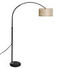 Modern LED Floor Lamp Reading Light Free Standing Height Adjustable Marble Base