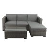 5pcs Outdoor Sofa Set Patio Furniture Setting Garden Chair Table Lounge