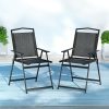 Outdoor Chairs Portable Folding Camping Chair Steel Patio Furniture