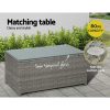 Outdoor Furniture Sofa Set 4-Seater Wicker Lounge Setting Table Chairs