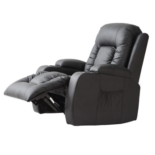 Recliner Massage Chair Lift Chairs PU Leather Lounge Sofa Armchair Heated
