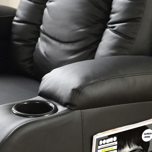 Recliner Massage Chair Lift Chairs PU Leather Lounge Sofa Armchair Heated