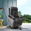 Recliner Massage Chair Lift Chairs PU Leather Lounge Sofa Armchair Heated