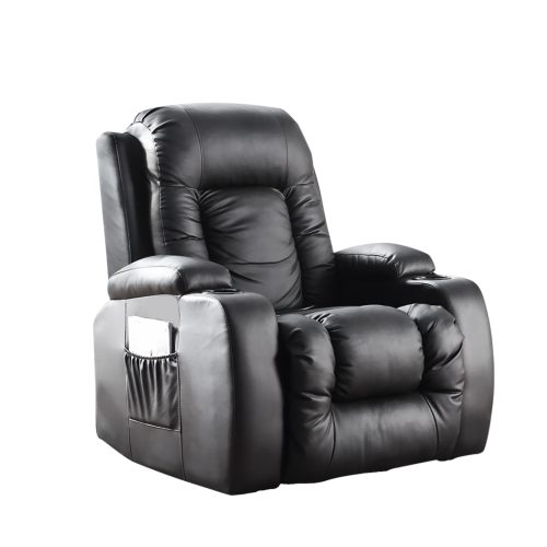 Recliner Massage Chair Lift Chairs PU Leather Lounge Sofa Armchair Heated