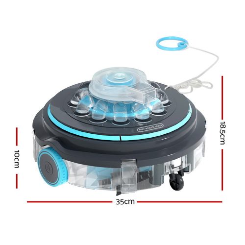 Robotic Pool Cleaner Automatic Vacuum Swimming Robot Filter Cordless