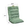 Green One Piece Dino Cushion Office Sedentary Butt Mat Back Waist Chair Support Home Decor