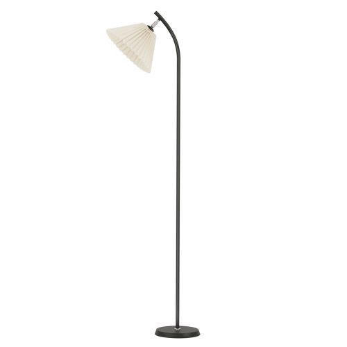Floor Lamp Modern Light Stand LED Home Room Office Black White Shade