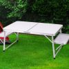 Camping Table Folding Portable Outdoor Aluminium Foldable Picnic BBQ Desk