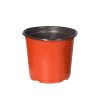 100X Plastic Plant Pots Flowers Garden Nursery Seeding Growing Container