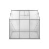 Greenhouse Aluminium Walk In Green House Garden Plant Shed PC 1.9×1.9×1.95m