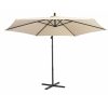 Milano 3M Outdoor Umbrella Cantilever With Protective Cover Patio Garden Shade – Beige