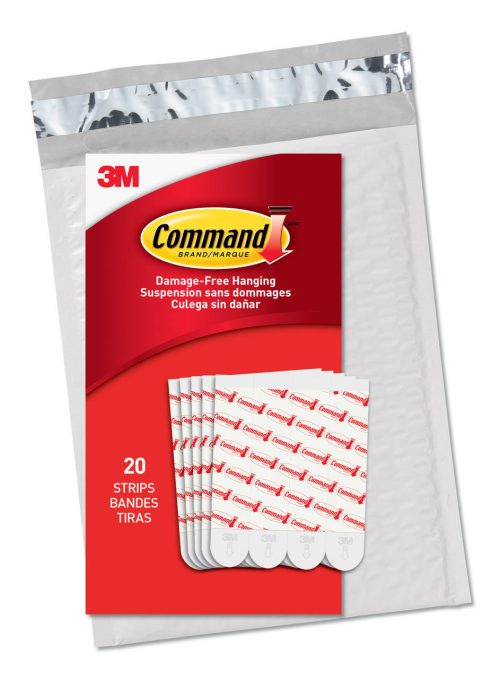 Command GP023-20NA Value Pack Refill Strips, Large, White