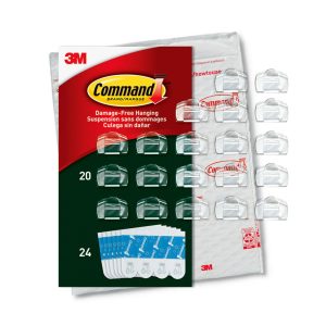 Command Outdoor Light Clips AW017-20NA