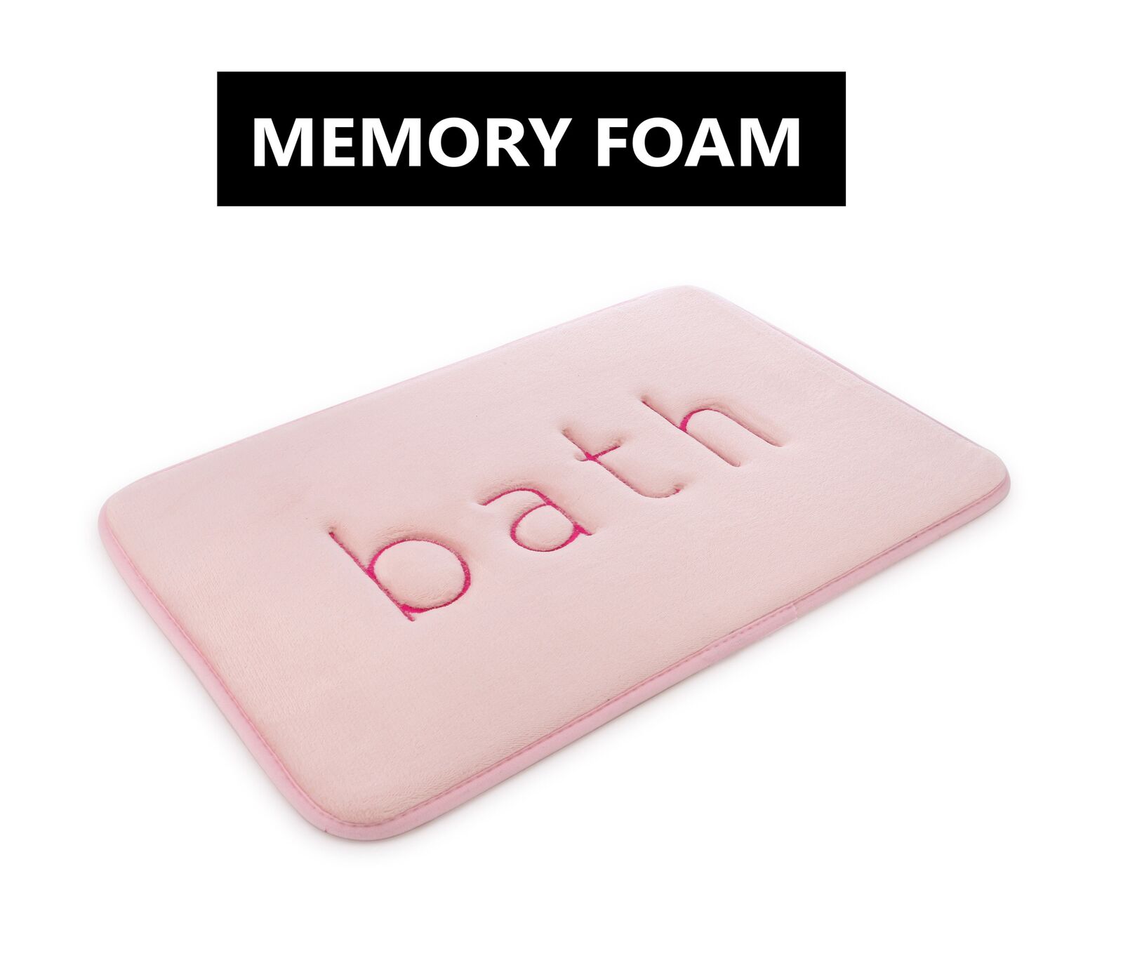 Extra Thick Memory Foam & Super Comfort Bath Rug Mat for Bathroom (60 x 40 cm)