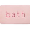 Extra Thick Memory Foam & Super Comfort Bath Rug Mat for Bathroom (60 x 40 cm, Pink)