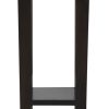 Straight Leg Plant Stand (Chocolate)