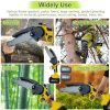 36V 8″ Mini Cordless Electric Chainsaw 2XBattery 36V Wood Cutter Rechargeable