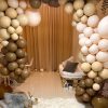 122X Coffee Balloon Arch Garland Kit Set Baby Shower Wedding Birthday Party Decor