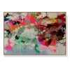 90cmx135cm Abstract Free Flow Wood Frame Canvas Wall Art