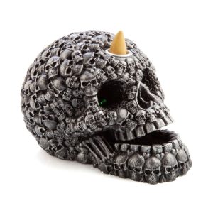Skull LED Backflow Incense Burner