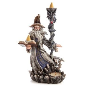 Wizard Backflow Incense Burner & Tealight Holder