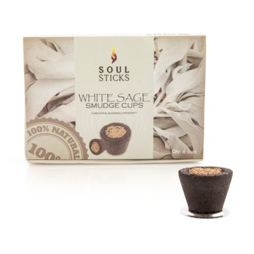 Soul Sticks White Sage Incense Cup – Set of 6