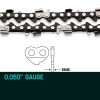 12″ Bar Replacement Spare Chainsaw Chain 3/8 .050 Gauge DL 44