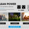 BAUMR-AG 3500W Pure Sine Wave Inverter Generator Portable Power Station Camping Quiet Open-Frame
