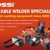 ROSSI 7HP Welder Generator Portable 208CC 4-Stroke Engine-Driven Inverter Stick Weld Welding Machine