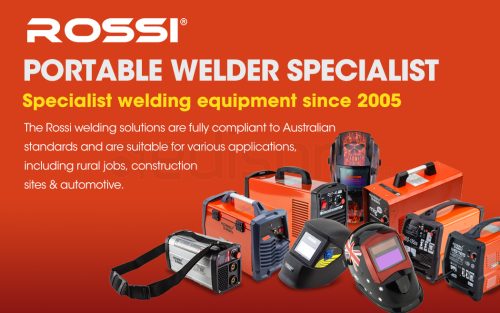 ROSSI 7HP Welder Generator Portable 208CC 4-Stroke Engine-Driven Inverter Stick Weld Welding Machine