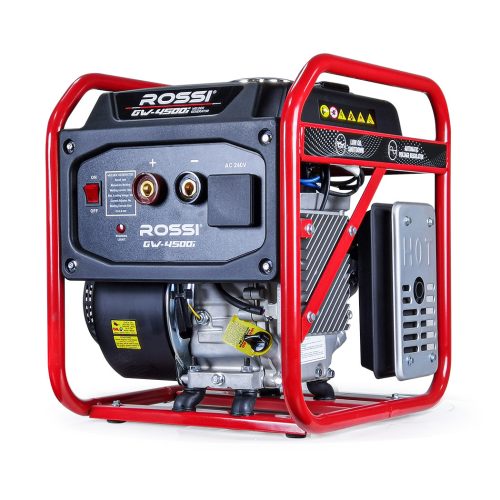 ROSSI 7HP Welder Generator Portable 208CC 4-Stroke Engine-Driven Inverter Stick Weld Welding Machine