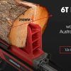 6 Ton Electric Log Splitter 6T Hydraulic Firewood Wood Timber Block Cutter Small Machine