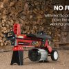 6 Ton Electric Log Splitter 6T Hydraulic Firewood Wood Timber Block Cutter Small Machine