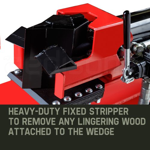 65 Tonne Petrol Hydraulic Wood Horizontal and Vertical Towed Log Splitter with Detachable 4-Way Wedge – HPS800