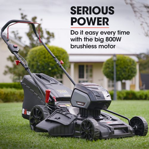 22 Inch Lawn Mower Cordless Electric Lawnmower Kit 56V Lithium Battery Fast Charger