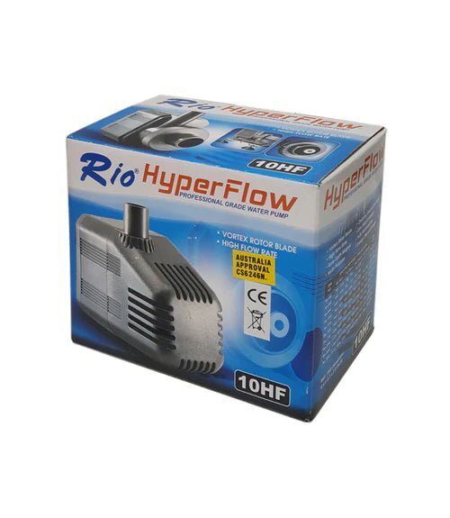 Submersible Water Pump Rio Hyperflow 6HF Professional Grade Pump for Hydroponic Systems