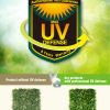 5 SQM Artificial Plant Wall Grass Panels Vertical Garden Tile Fence 1X1M Green