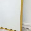 Gold Metal Arch Mirror  – Small 80cm x 100cm