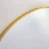 Gold Metal Arch Mirror  – Small 80cm x 100cm