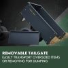 Steel Dump Cart Garden Tipping Trailer